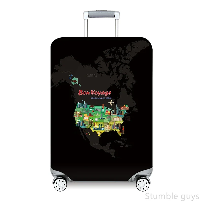 

Stretchy Dustproof Luggage Cover Protective Anti-Scratch Elastic Suitcase Sleeve Essential For All Journeys 18-32 Inch
