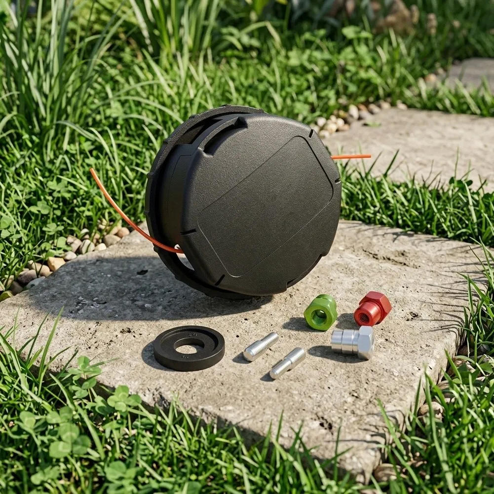 For Garden Trimming Feed Head 450 Seamless Integration Trimmer Accessory String Trimmer Head Robust Plastic Build