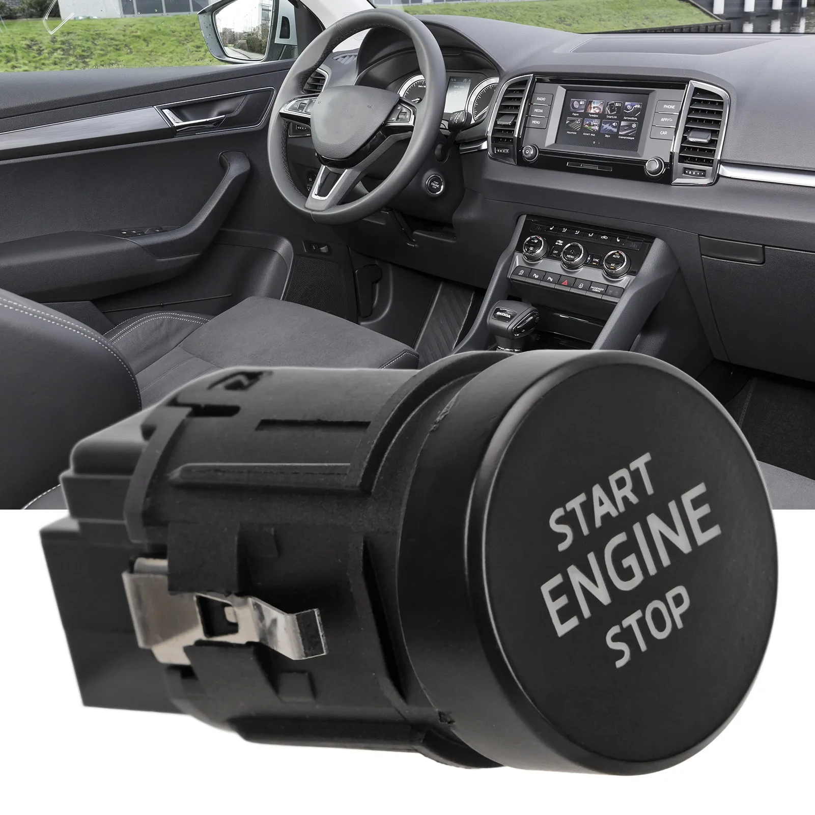 

Кнопка запуска двигателя 3V0905217 для двигателя Scala, кнопка запуска и остановки двигателя