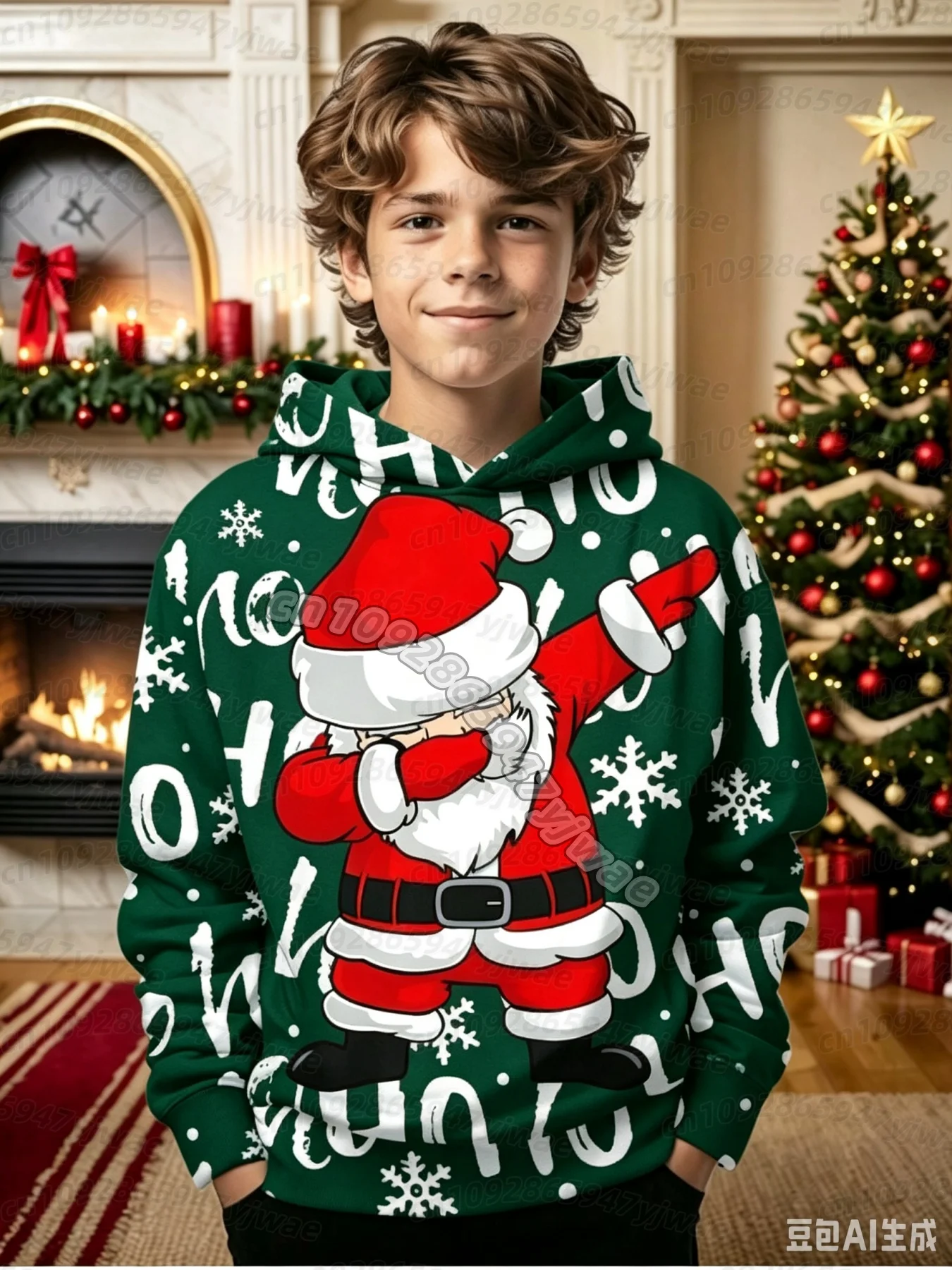 26 Winter BOYS Cosplay Merry Christmas Adult Kids Hoodies Unisex Sport Men Women Santa Claus Cosplay KIDS HOODI