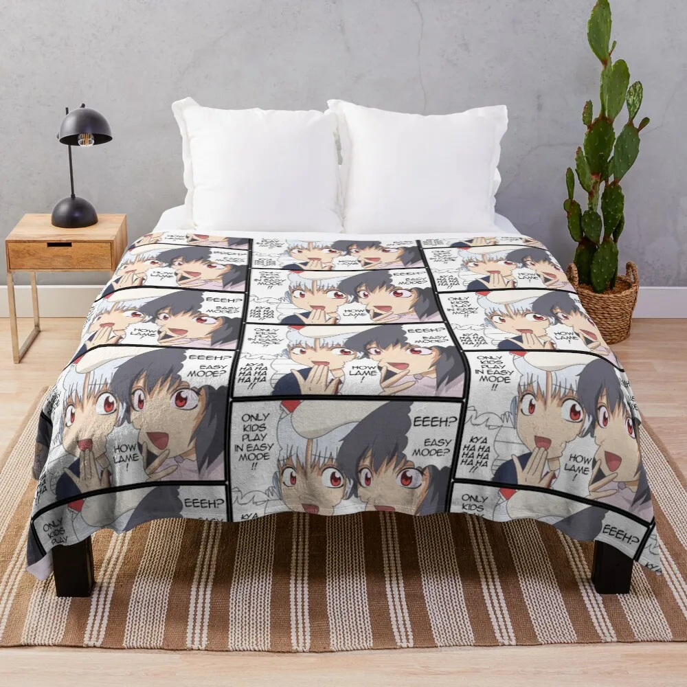 

Touhou bunnies laugh at your lack of skills Inaba Tewi, Reisen Udongein Inaba Throw Blanket Heavy Sofa Quilt Blankets