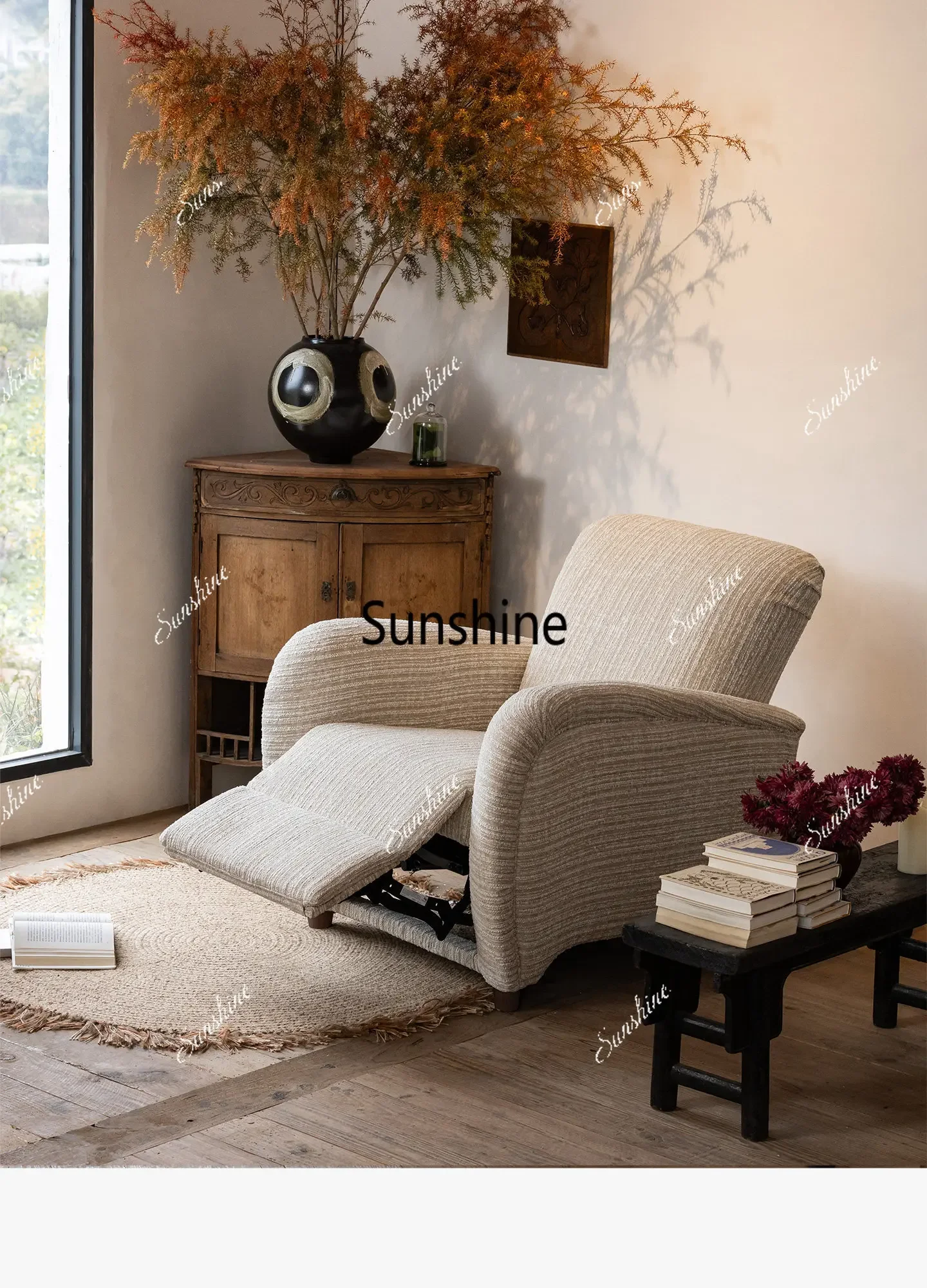 

Electric function single sofa fabric leisure single chair