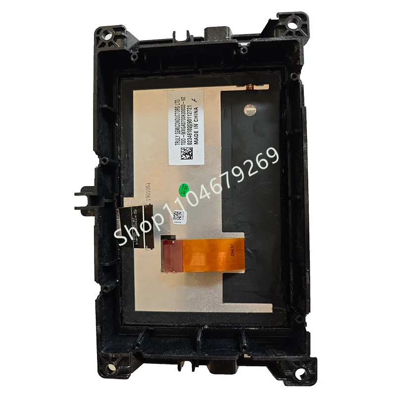 TDO-WXGA0700K00033-V2 7인치 LCD 디스플레이 및 터치 스크린 패널 지프 컴패스 OEM AM FM 라디오 2017-2020용