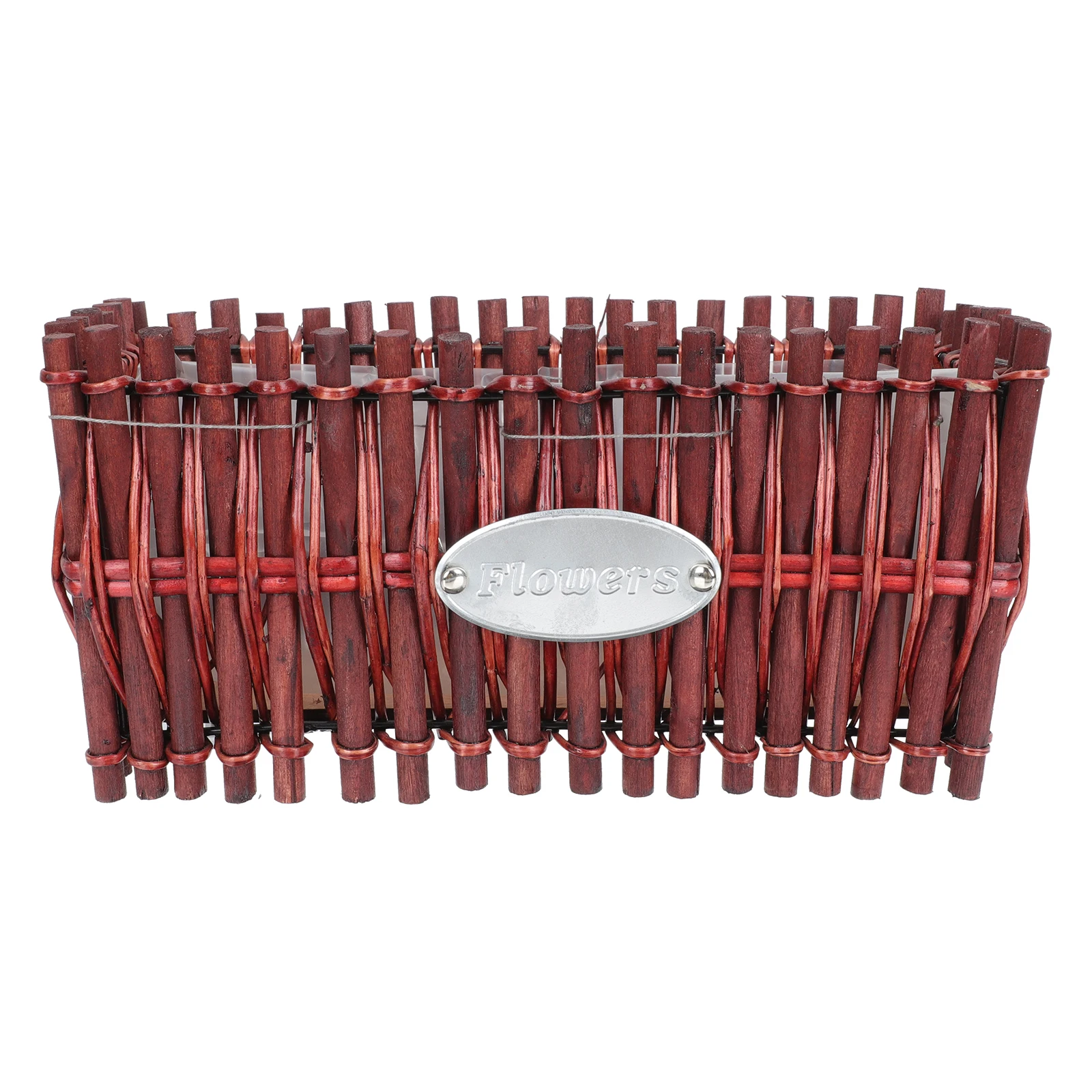 

Wooden Flower Pot Creative Balcony Decor Planters Simple Container Anti Corrosive Durable Smooth Lines Sturdy Practical Garden