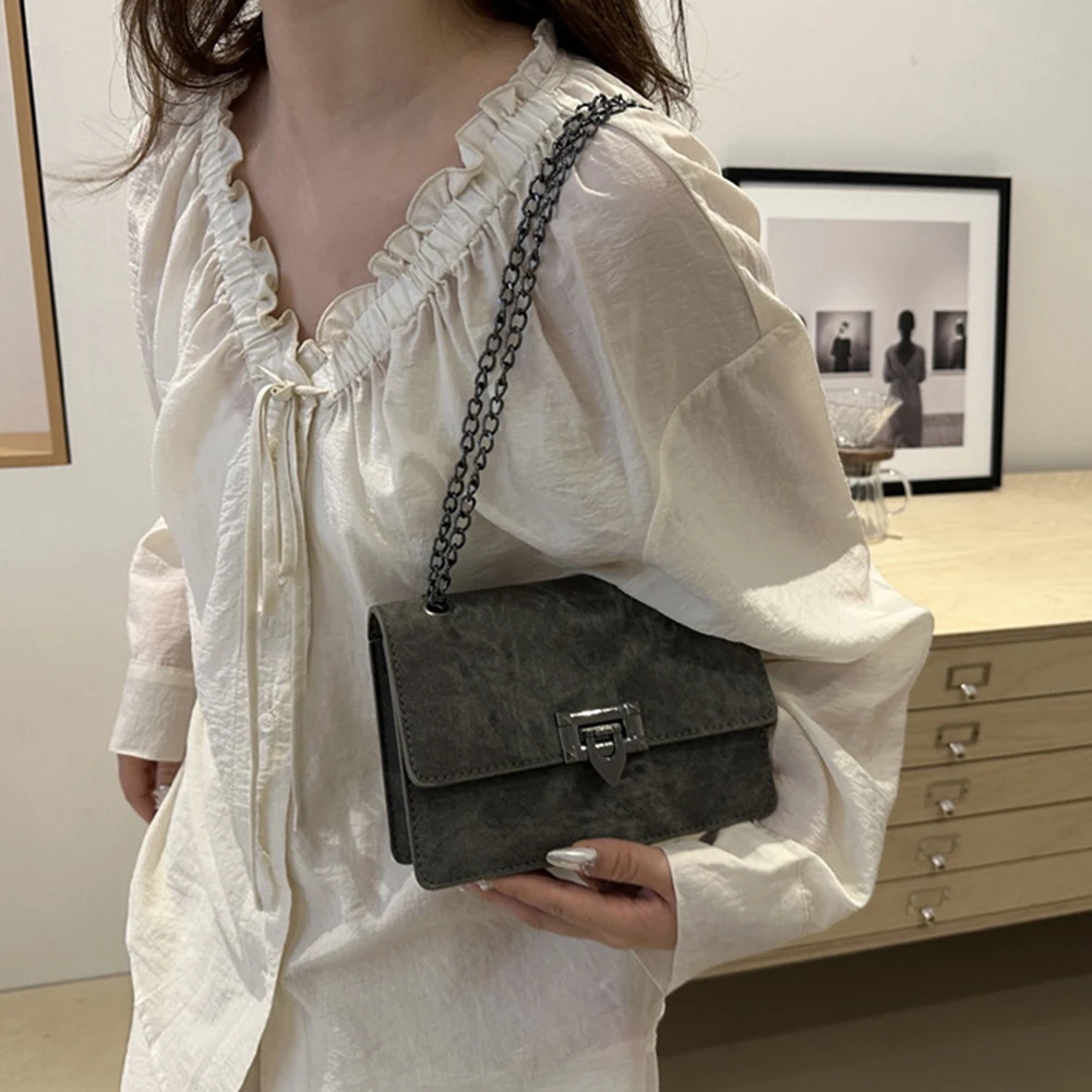 

Retro Messenger Bags Waterproof Casual PU Leather Handbag For Daily Use Work