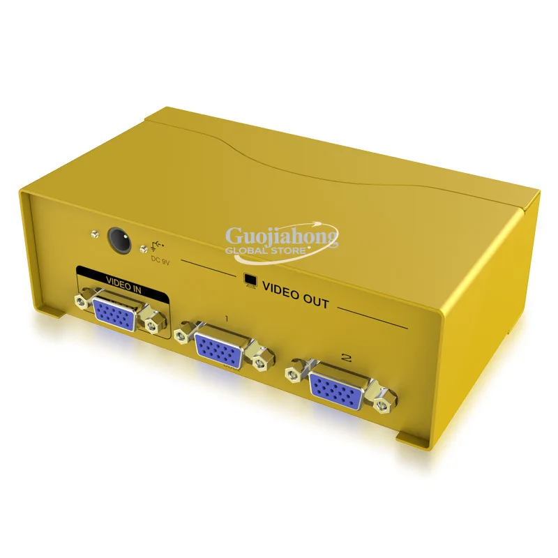 

eKL-H602 VGA-разветвитель на один и два выхода, компьютерный разветвитель 1-в-2, высокочастотная серия 600 МГц, официальный бренд