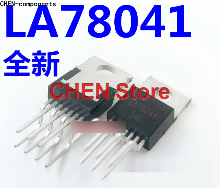 10Pcs Brand New LA78041 Veld Scan Chip Rechte Insert Te-220