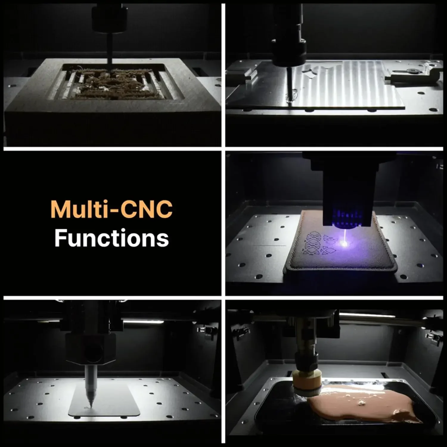 BestsellerBestsellerBestsellerBestsellerCubiko CNC Router Machine with Enclosure, PCB Milling Machine, Smart Desktop CNC with Au - view 6