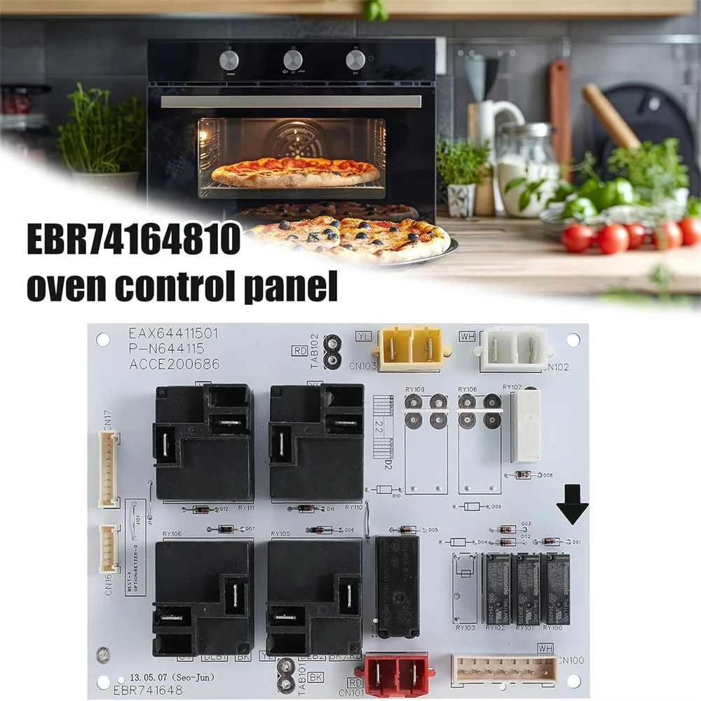 a50f-交換用レンジオーブンリレーコントロールボード-ebr74164805-モデルレンジストーブオーブン用-lre3021st-lre3083sw-lre3083st