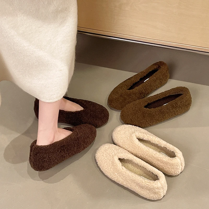 Women'S Shoes - Dames schoenen in Franse stijl, gevoerd