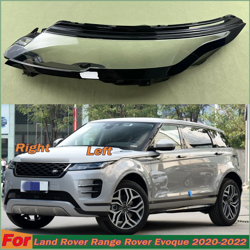 

For Land Rover Range Rover Evoque 2020 2021 2022 Lamp Shade Headlamp Shell Transparent Lampshade Headlight Cover Lens Plexiglass