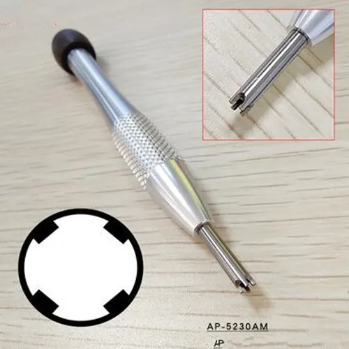 5230 Series Stainless Steel Watch Case Screwdriver Crown Tube Remover Opener Watchmaker Repair Tool Kit For Audemars Piguet M/F