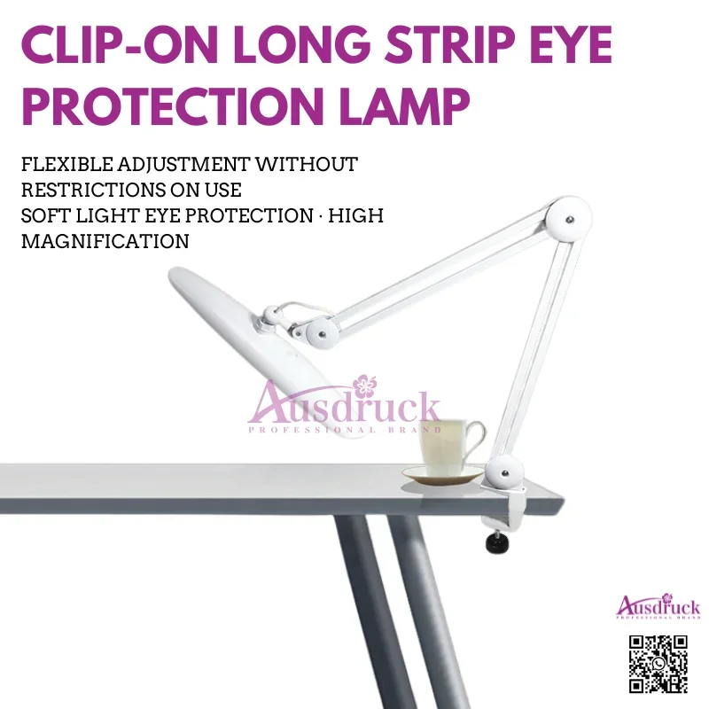 Clip-on Strip Eye Protection Light Cold Light LED Beauty Eyelash Tattoo Fill Light Desktop Folding Adjustable Beauty