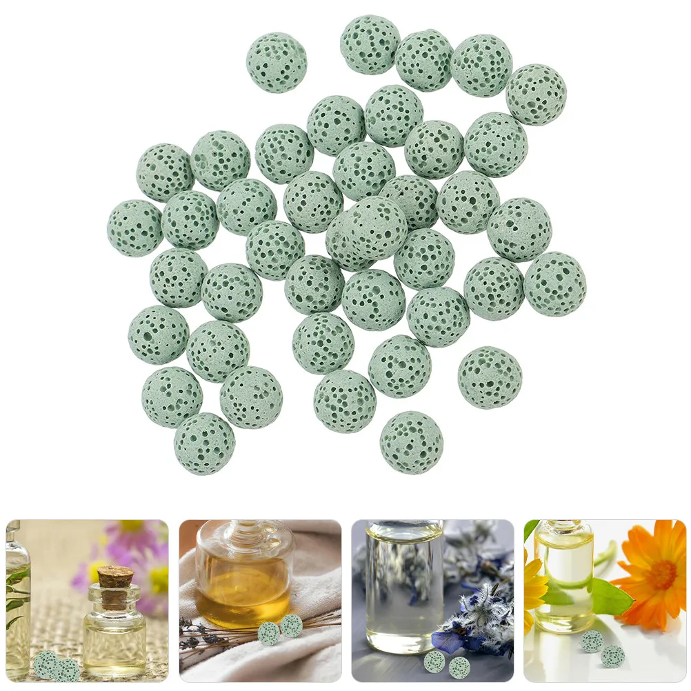 39Pcs Volcanic Lava Aromatherapy Diffuser Beads Natural Essential Oil Absorber Car Home Office Air Freshener Long-Lasting Aroma