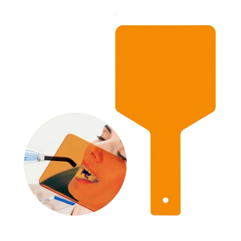 3Pcs Hand Schild Platte Dental Schatten Bord Augenschutz Aushärtung Beleuchtung Lampe Filter Schatten Bord Zahnmedizin Patienten UV werkzeug