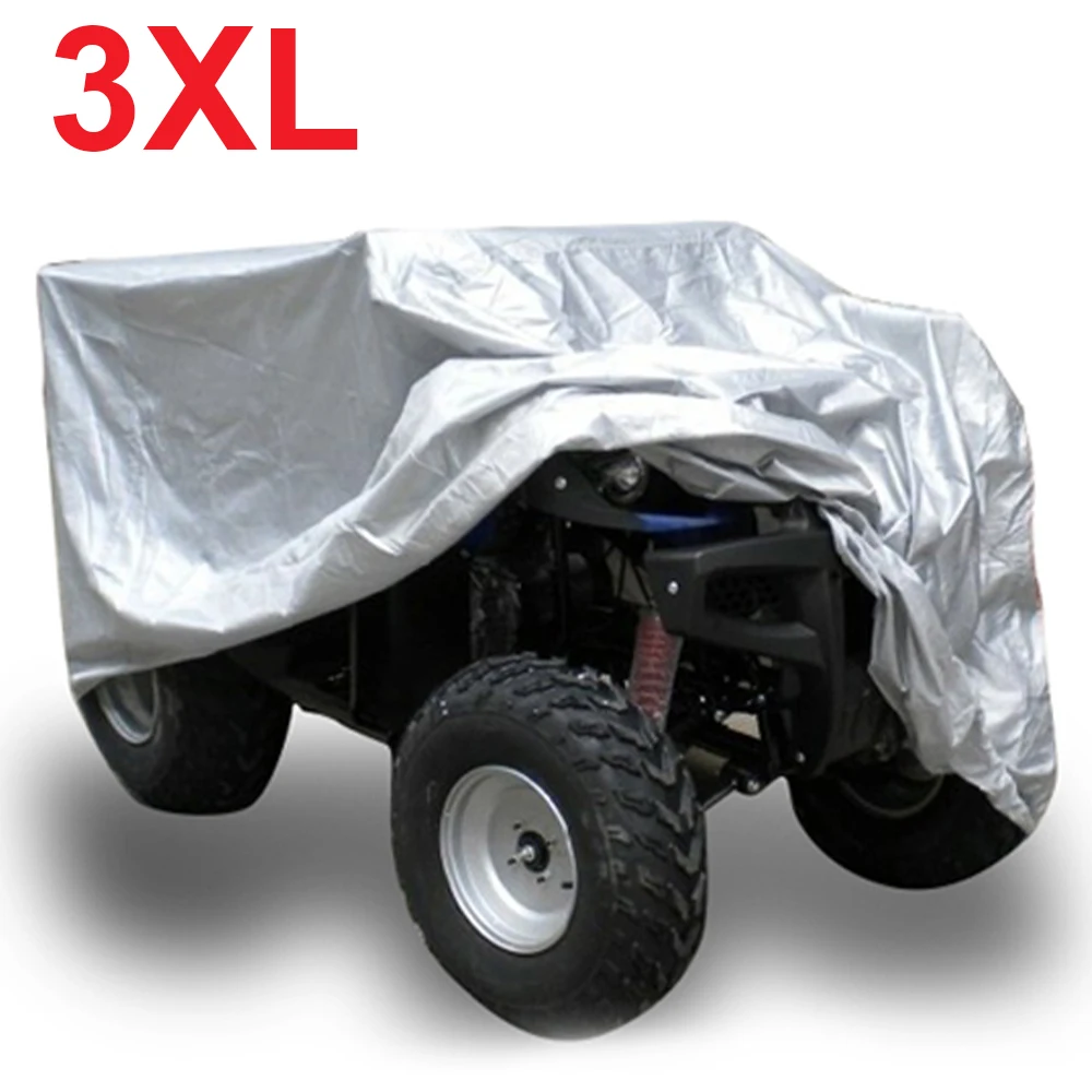

Универсальный чехол для квадроцикла и мотоцикла 190T, водонепроницаемый, для улицы, черный, XXXL