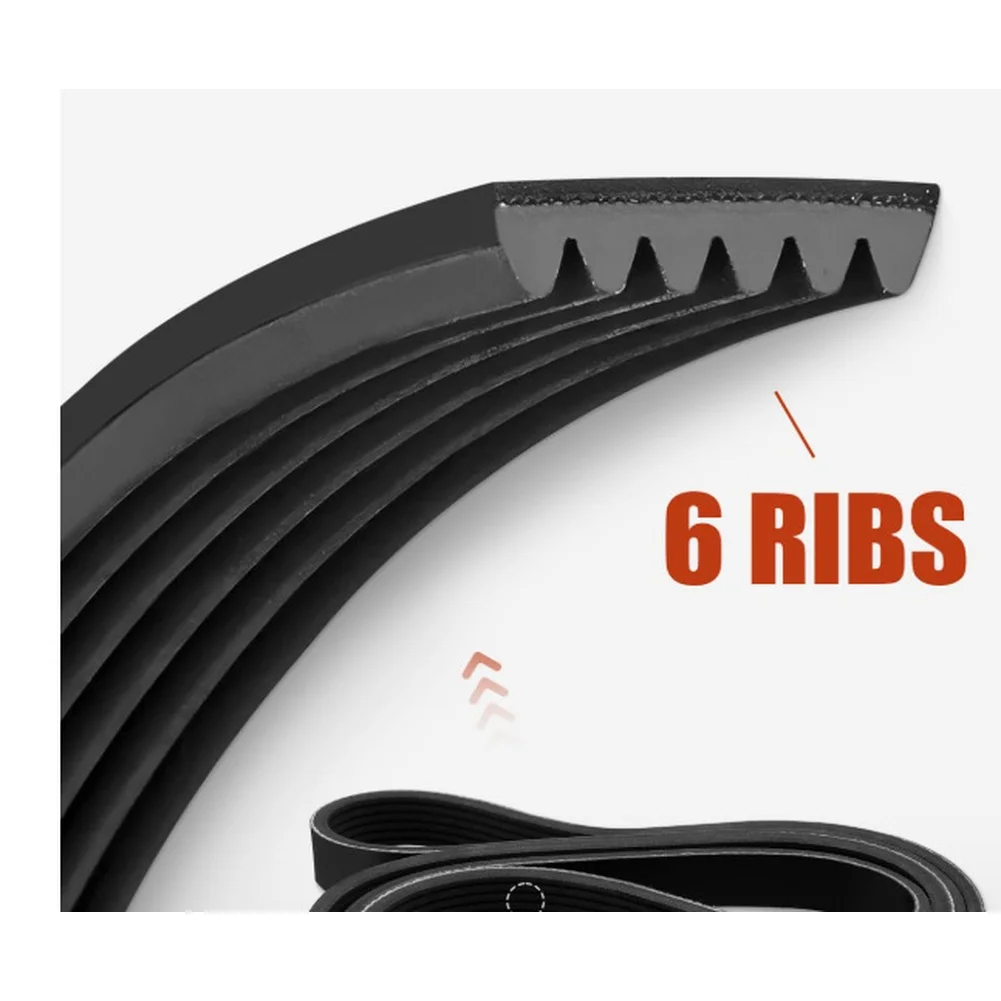 Replacement Treadmill Belt Compatible with V Belt 500JPJ1270 for Home Gym Fitness Equipment 6 Rib Rubber Design