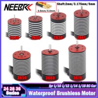 2430 2435 2838 2847 3650 3660 3670 Waterproof Brushless Motor for 1/12 1/14 RC Car Racing Off-Road Wltoys 144001 Traxxas Redcat