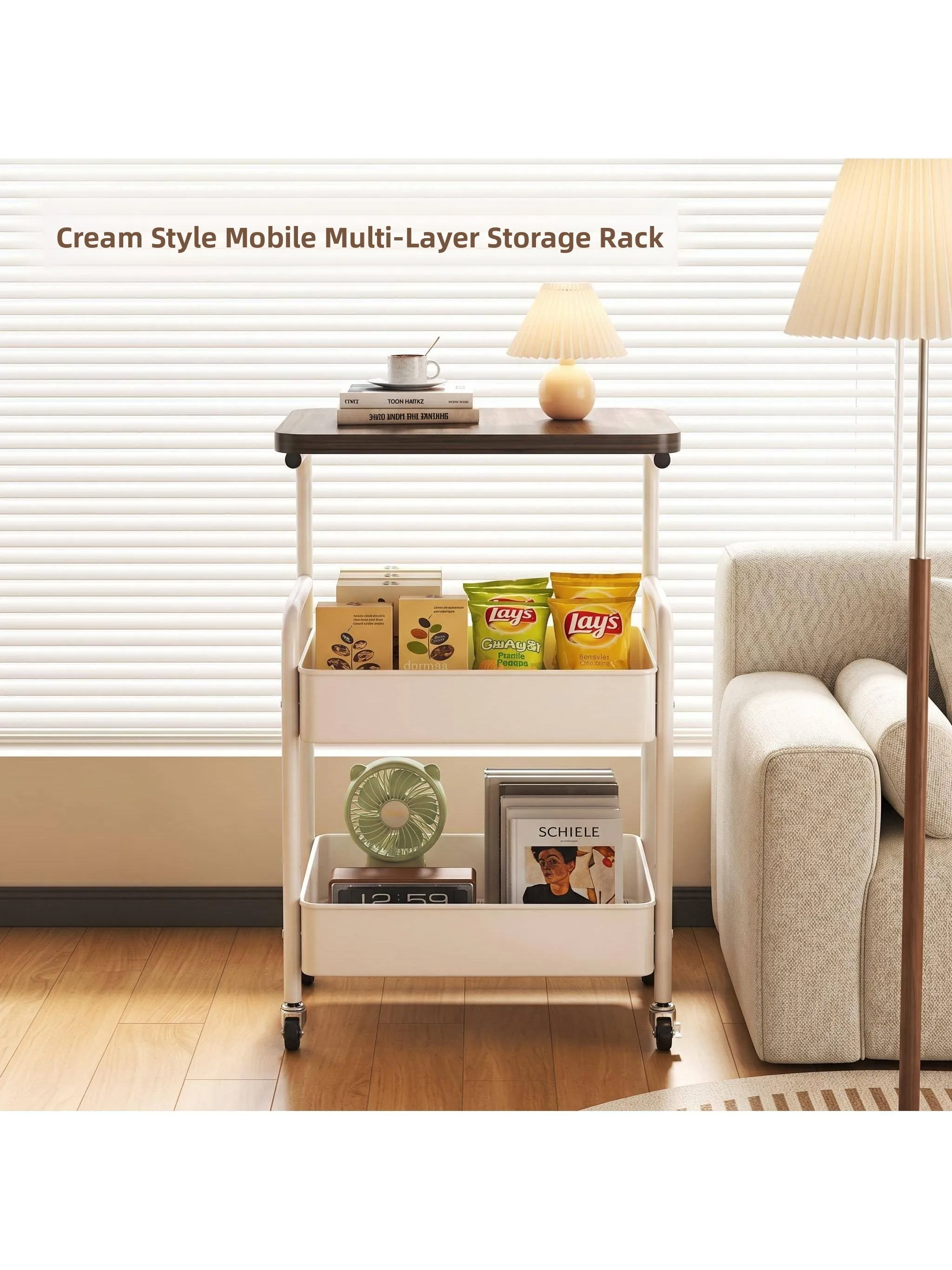 mobile-living-room-sofa-side-table-storage-rack-stand-carbon-steel-4-layers-no-installation-required-chinese-style-organizer