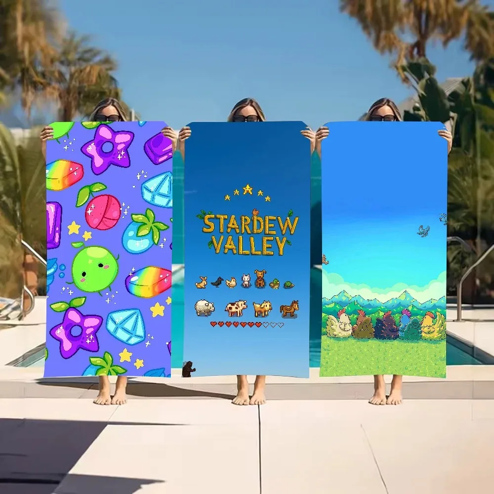 Toalla Stardew Valley, Suave, para Piscina, Viajes, Fitness, Ducha, Camping, Secado Rápido, Deportiva, Playa, Regalo