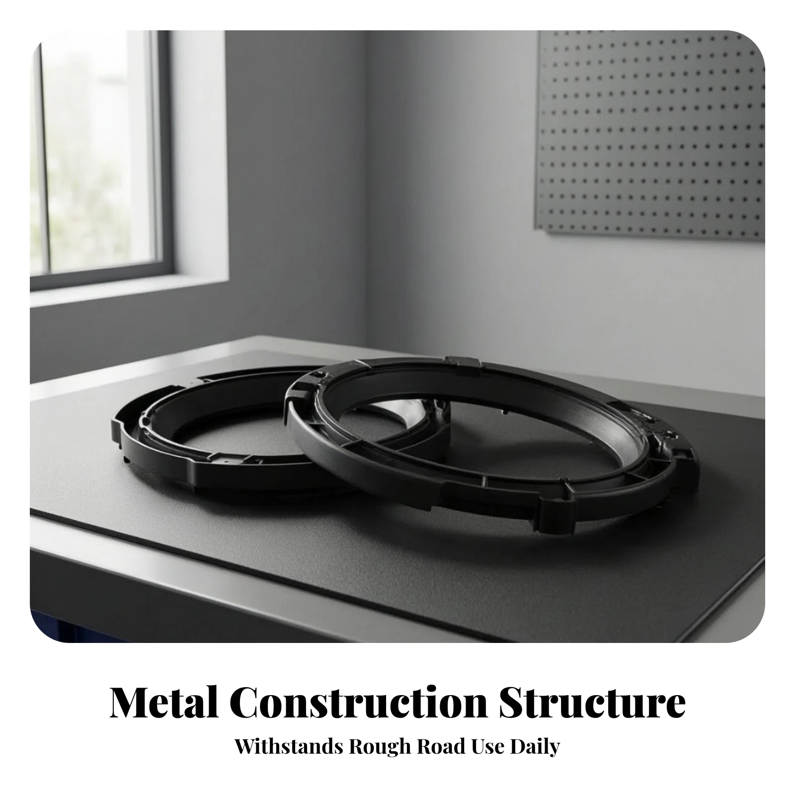 Wear Resistant Vehicle Part Easy Install 7-Inch Headlight Bracket Circular Mounting Bracket Headlight Retaining Collar - view 5