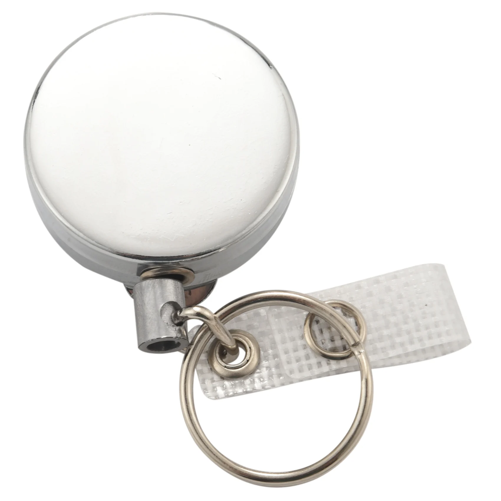 【CYBER MONDAY】2 Pack Heavy Duty Retractable Badge Holder Reel,Metal ID Badge Holder with Belt Clip Key Ring for Name Card Keycha