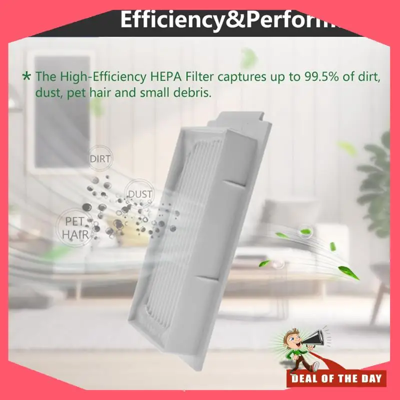 24-Stunden-Lieferung für Ecovacs Deebot T30S Roboter-Staubsauger, Zubehör, Hauptseitenbürste, Hepa-Filter, Mopptuch, Staubbeutel