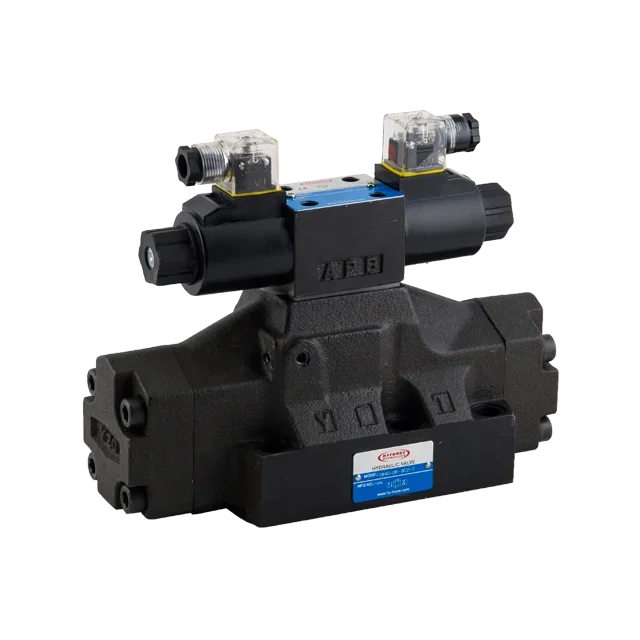 YUKEN Type DSHG-06 NG25 Cetop 8 Solenoid Pilot Operated Directional Control Valves