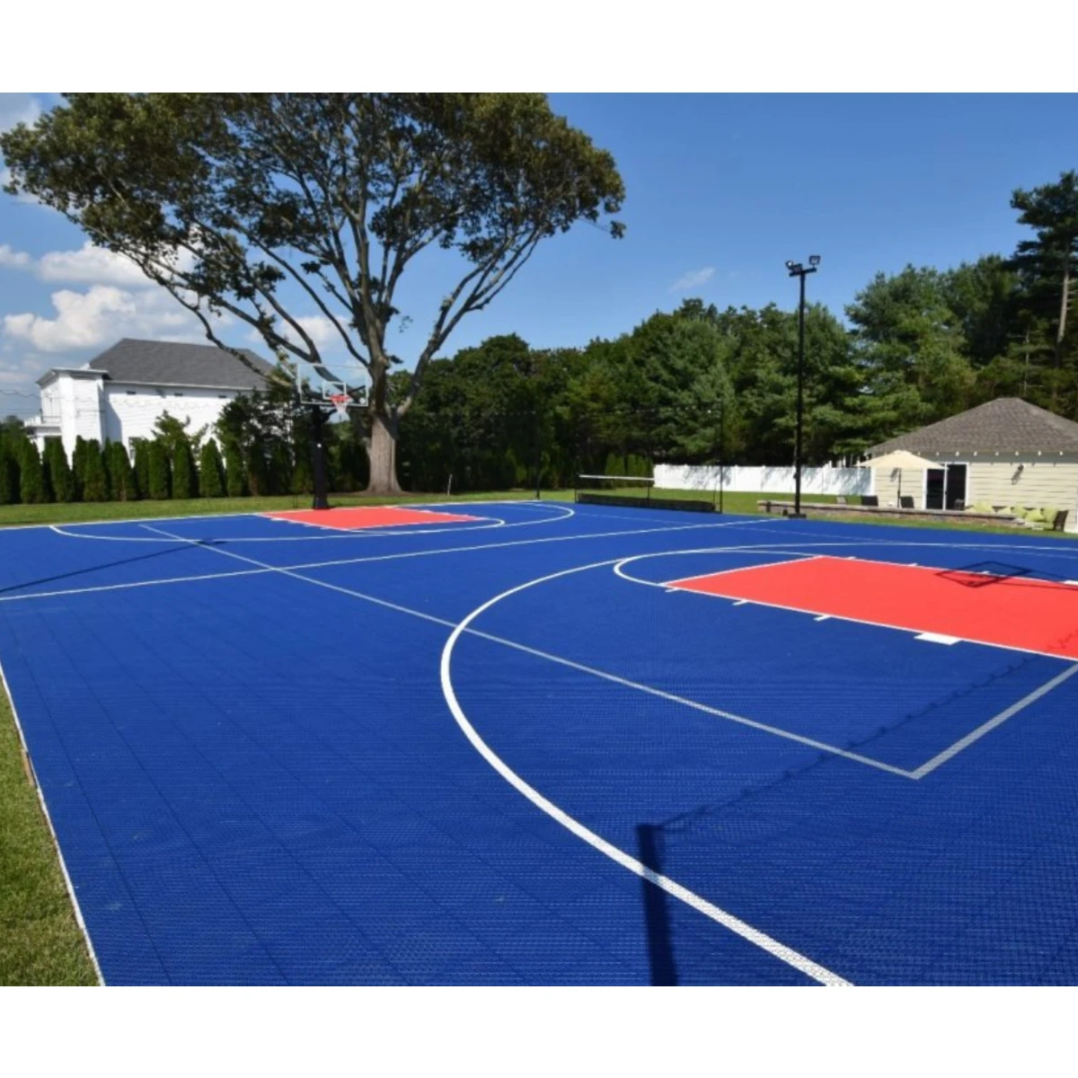 Dalles de sol modulaires pour  - Home Gym And Basketball Court avis et prix