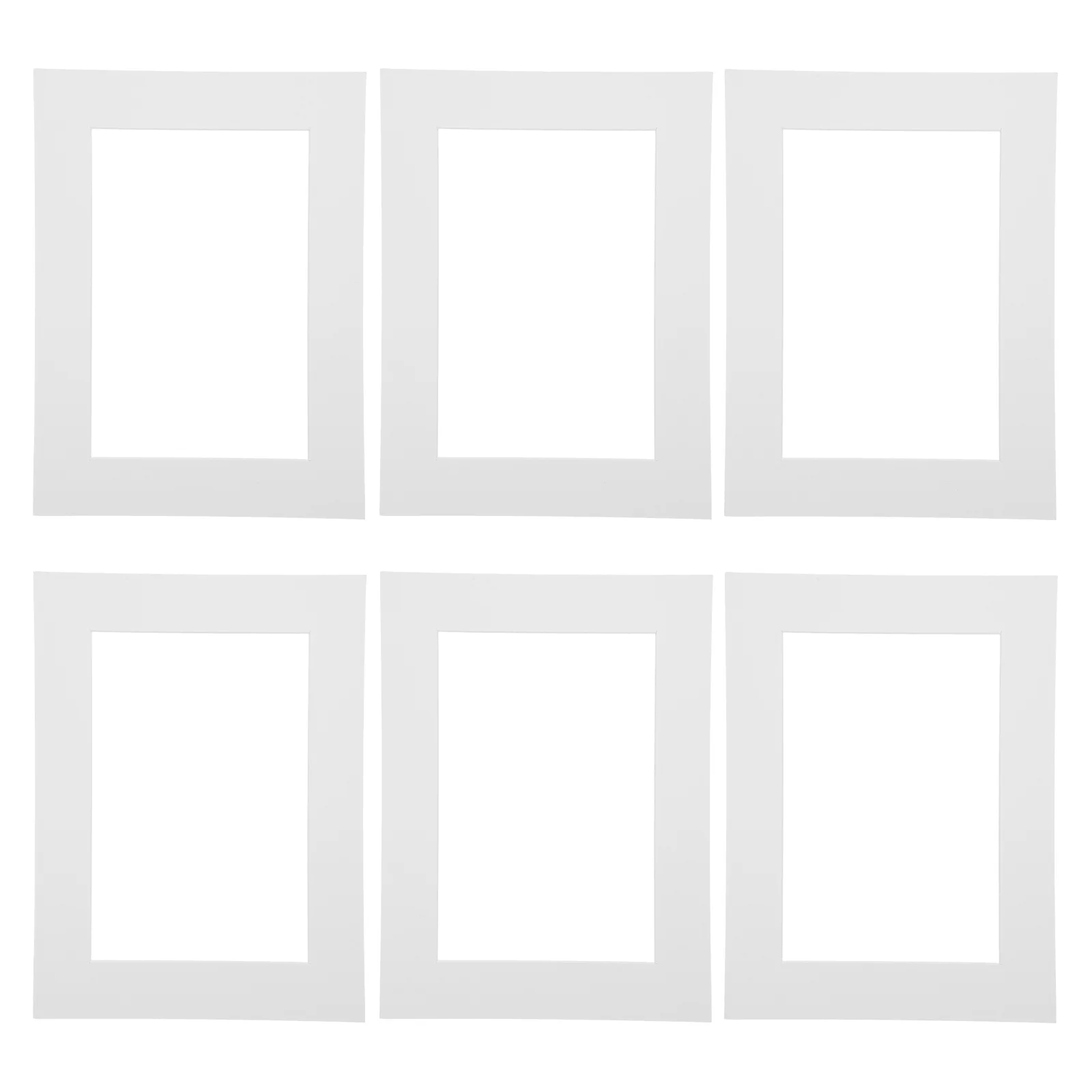 30pcs Inner Liner Card Paper Pre-Cut Picture Frame Mat For Photo Display Backing Board Artwork Frame Support Decorative Supply