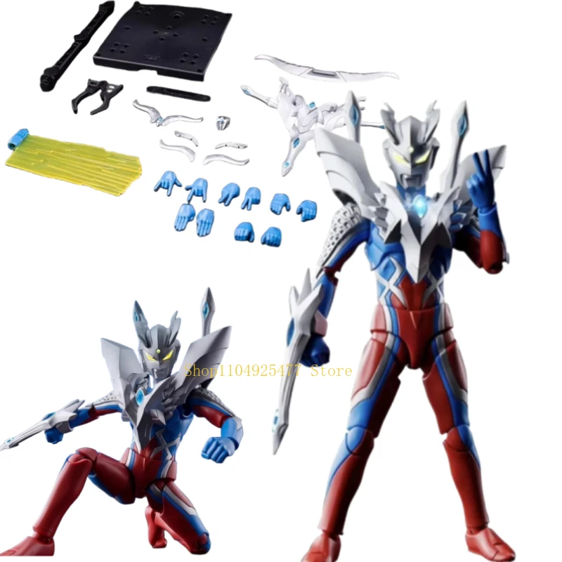 

Blokees Ultimate Sailor UltramanDelta Rise Claw GenuineCreative Illuminating Model Doll Joints MovableBoy Toy Holiday Colle Gift