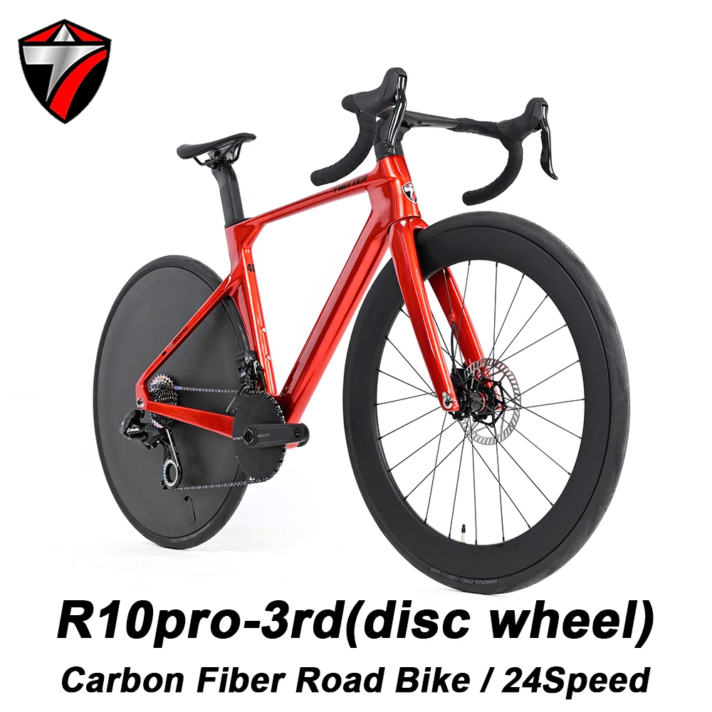 

Шоссейный велосипед TWITTER R10pro 28 дюймов, карбоновый, 24 скорости, гидравлические дисковые тормоза, внутренняя прокладка кабелей, для мужчин и женщин