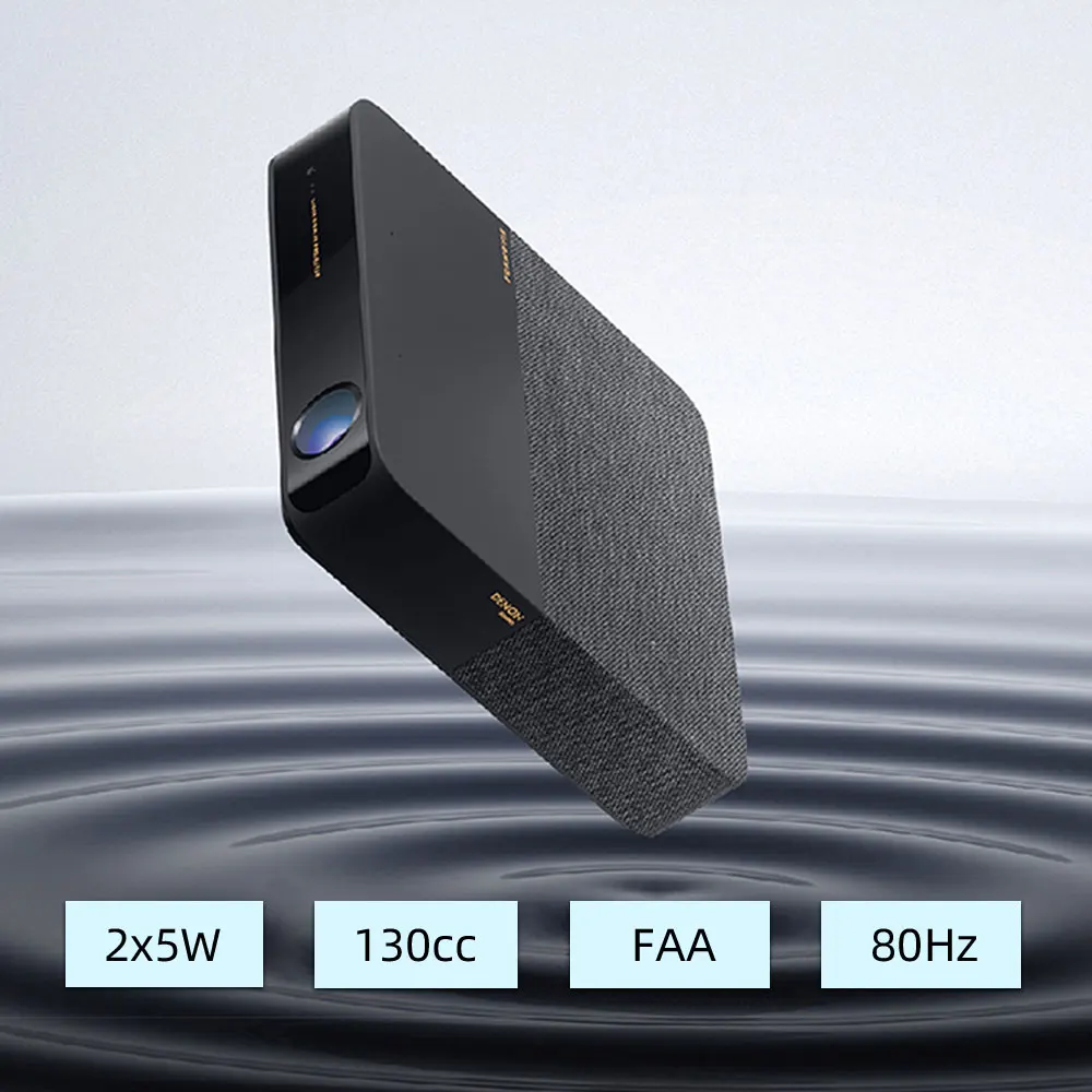 Fengmi Formovie S5 Projetor 1080P Full HD Projetor Laser Fengmi 1100ANSI Sistema de Home Theatre Portátil Mini ALPD MEMC Projetor