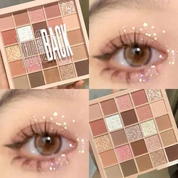 Cool Low Saturation Pure Wind 25 Color Eyeshadow Plate 2024 New Pearl Matte Color Ins Affordable Makeup