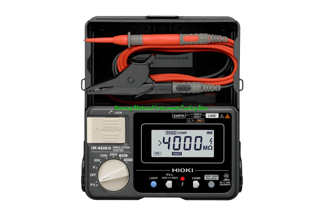 ヒキキ-IR4053-10/IR4056-20/IR4056-21/IR4057-50断熱抵抗計,安全かつ迅速な測定