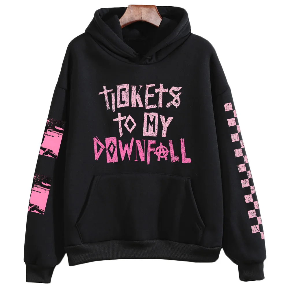 

Tickets Anniversary Hoodie Rapper Mgk Sweatshirt Harajuku Hip Hop Pullover Tops Sweatshirts Fans Gift Clothes Unisex High Street