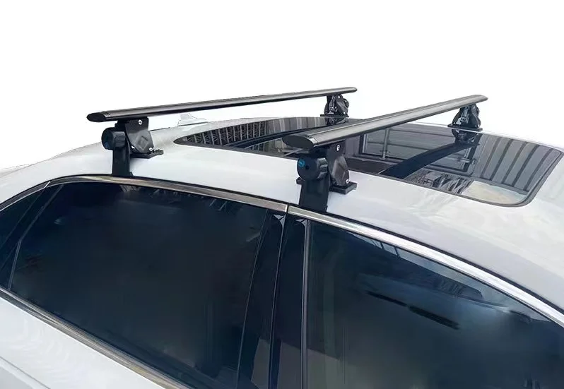 

Universal European Style Aluminum Roof Cross Bars, Silent Car Luggage Rack, Lightweight Cargo Platform with Mounting Kit