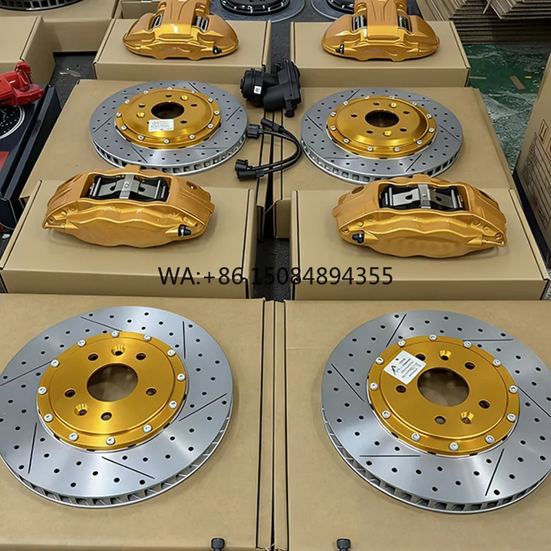 

High Quality Front 4pot Rear EPB 4pot Brake Caliper Kit, 17 Inch Wheel Compatible Brake Upgrade Parts