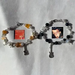 Deftones x The smiths matching bracelet coquettish sexy y2k beaded jewelry