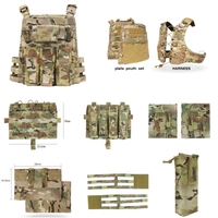 Sun Snow Crye Precision AVS MBAV Plate Pouch Set Tactical Tank Top Assembly Accessories