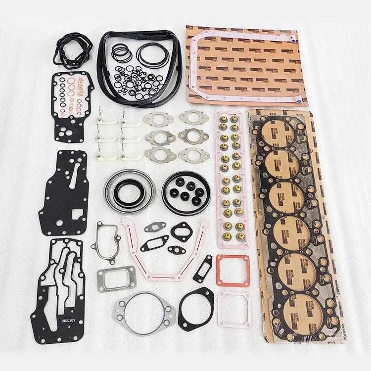 Dong Feng Truck ISDE6 QSB6.7 Engine Upper and Lower Gasket Set 4955229 4955230 Engine Overhauling Full Gasket Kit