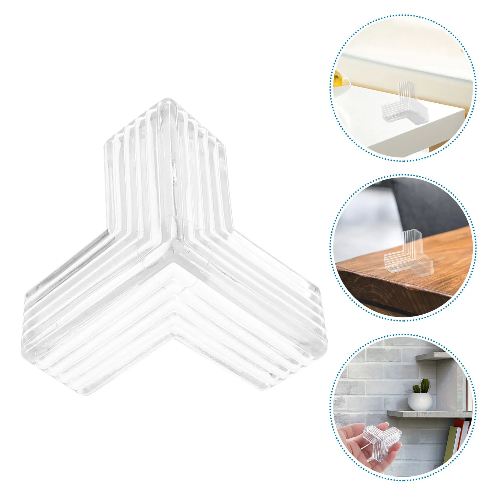 

12Pcs Corner Protector Guards for Furniture Edges - Transparent Baby Proof Table Corner Protectors with 3D Anti-Collision Design