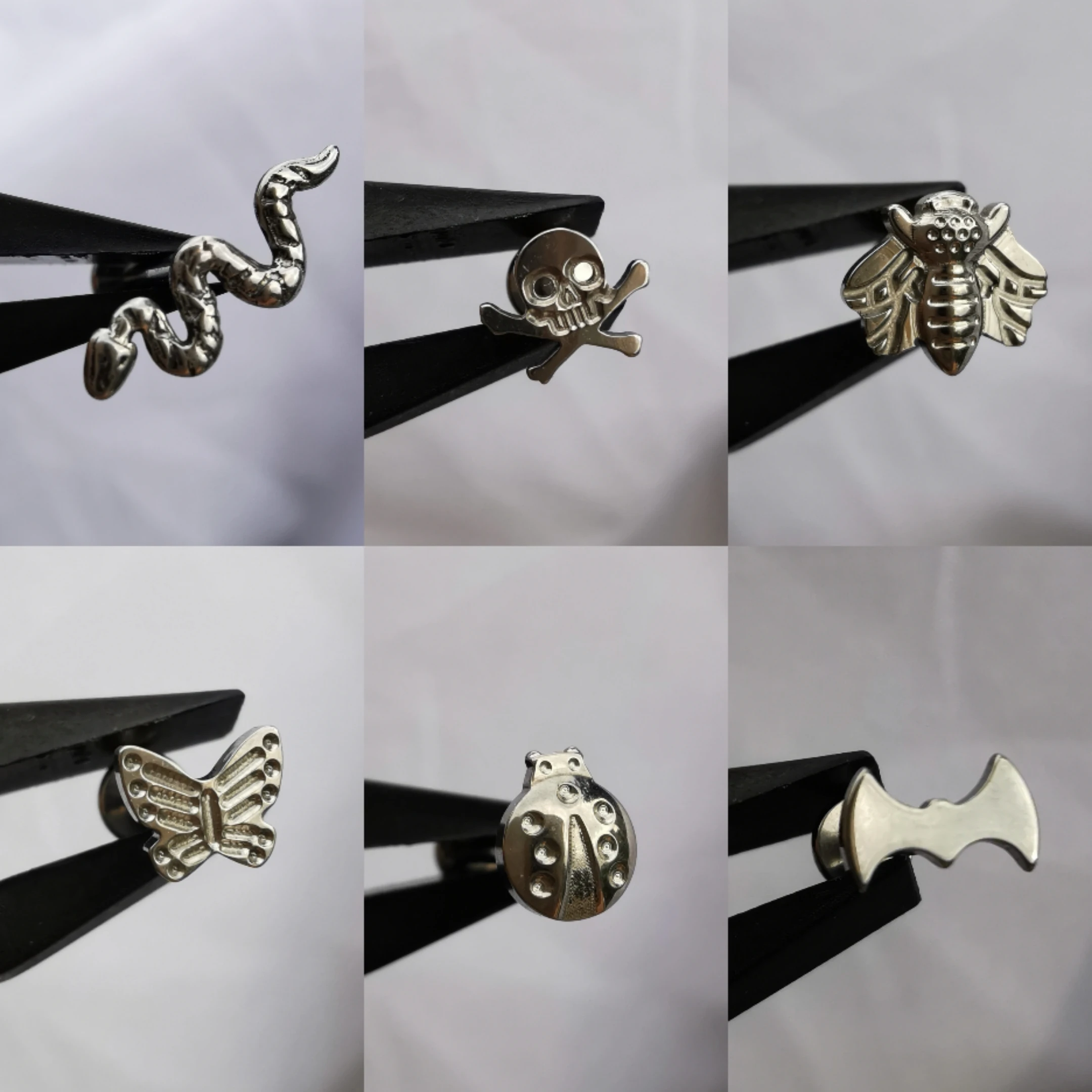 

Серьги-гвоздики из титана, 16 г, F136