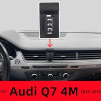 Car Phone Holder Strong Special Fixed Bracket Base For Audi Q7 4M 2016-2019 2017 2018 15W Wireless Charging Cars Accessories