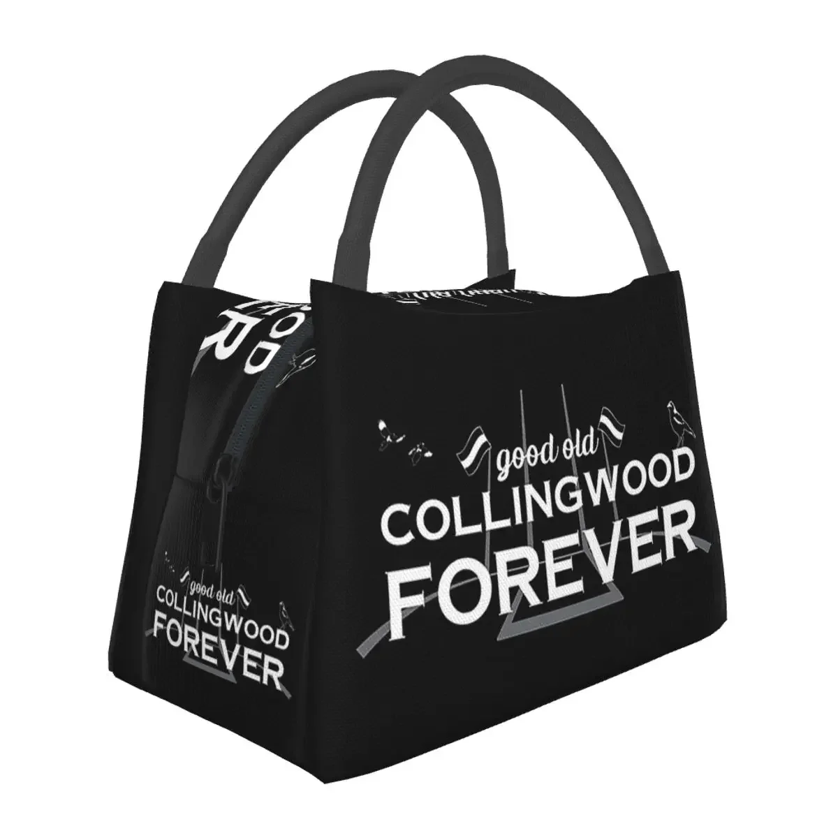 Good Old Collingwood Forever Collingwood Theme Song Lunch Bags Insulated Bento Box Picnic Bags Cooler Thermal Bag for Woman