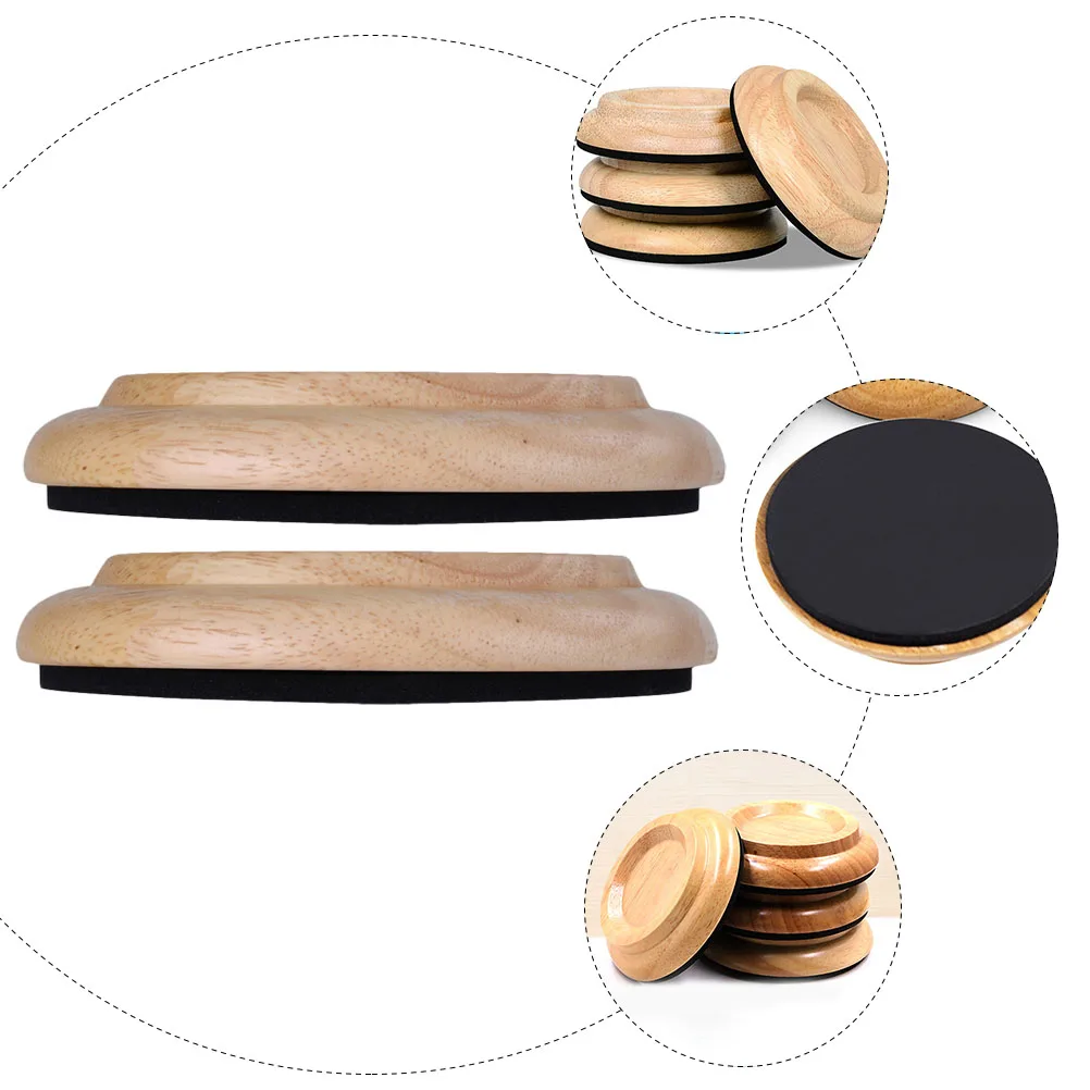 

4pcs Piano Feet Pads Eva Wood Floor Protector Anti-Slip Shockproof Soundproof Leg Cups For Grand Upright Piano Furniture Leg