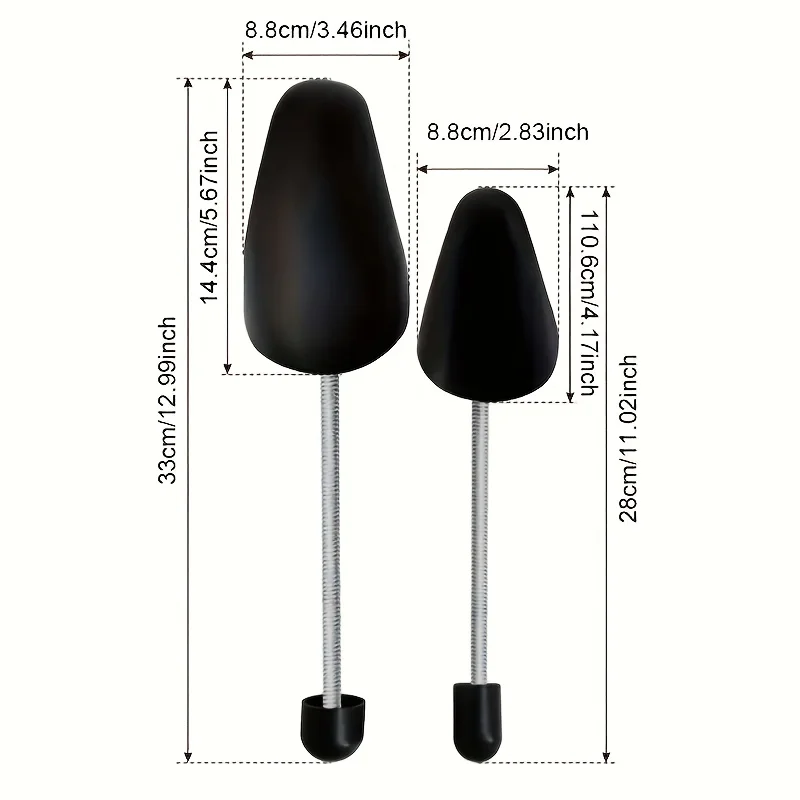 spring adjustable shoe last, anti wrinkle shoe last shoe expander, prevents deformation and wrinkling of sneakers and leather bo image 6