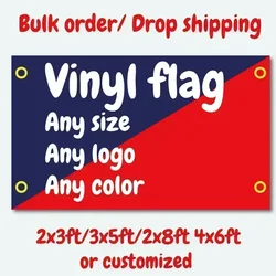 DD Custom Indoor/ Outdoor Vinyl Banner 60x90cm(2x3ft) Custom Banner Photography Backdrops Personalized Banner Decoration