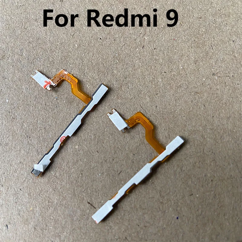 On Off Power Volume Buttons Flex Cable For Xiaomi Redmi 9 Volume Button Key Flex Cable Replacement