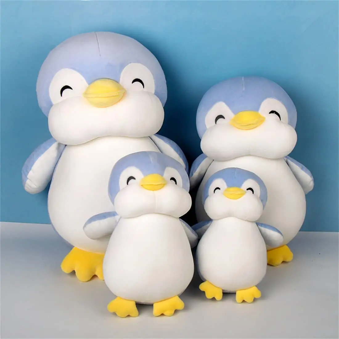 

Plushies Penguin Stuffed Animal Toys Soft Penguin Stuff Plush Doll Kids Girls Boys Girlfriend Valentines Day Gifts Throw Pillow